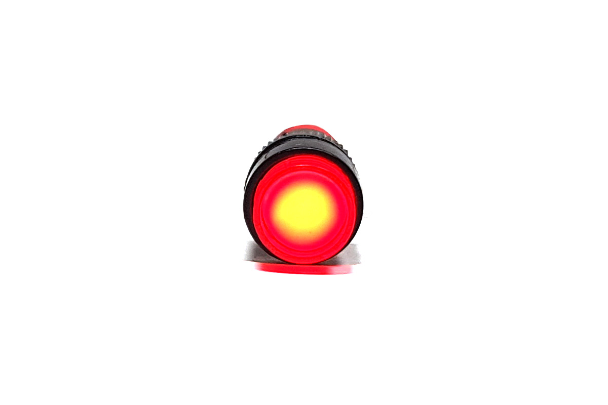 LAS3Y-11/R/12V 푸쉬타입 ONPOW 레드 10파이 푸쉬스위치 LED12V