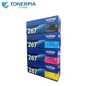 브라더 정품 TN-267BK 셋트 HL-L3210CW DCP-L3551 MFC-L3750