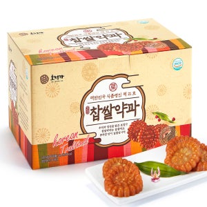 호정가 찹쌀약과세트 3KG (약 80개입) / 창평한과 대용량 전통과자세트