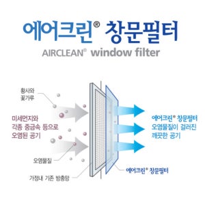 미세먼지 창문필터