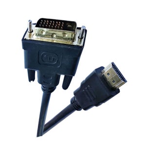 DVI to HDMI HDMI to DVI 모니터 프로젝트 노트북 컴퓨터 TV 연결 케이블 DVIHDMI케이블1.5M