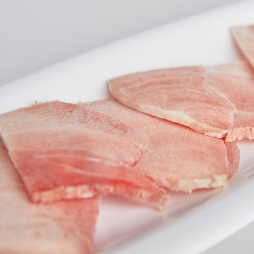 (겉지방 싹제거)한돈 돼지 뒷다리살 슬라이스 1kg (100g ,200g 개별진공포장)