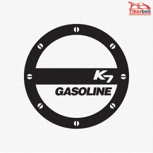 티커벨 K7 로고 주유구 데칼스티커 TKGD-112