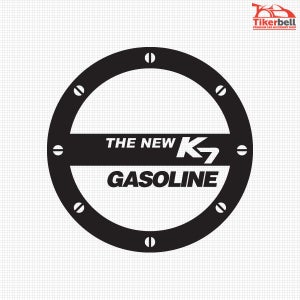 티커벨 더뉴K7 로고 주유구 데칼스티커 TKGD-113