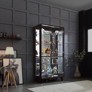 에버딘 5칸 840 (웬지)장식장 진열장 유리장 양주장 그릇장 피규어 건프라