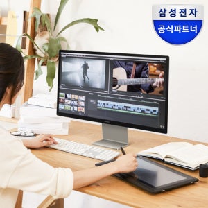 삼성전자 올인원 프로 DM970AGA-L51A U5 16GB 256GB 거실에서 사용하기 좋은 27인치 4K 해상도 WIN11 일체형PC