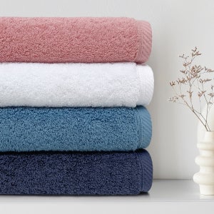 송월타월store 호텔수건 40수 세면타월 코마사 무지타올 블루밍 180g