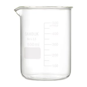 유리비커 50ml - 1000ml 비이커 실험실 연구실 학교 비커 과학