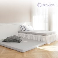 베드메이트유 더플로어 10.0 메모리폼 침대 바닥 매트리스 토퍼 수면매트