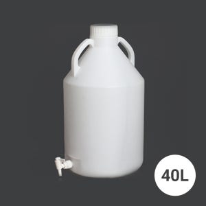 증류수통 용량 40L / 60L 실험실 정제수 말통 증류수병