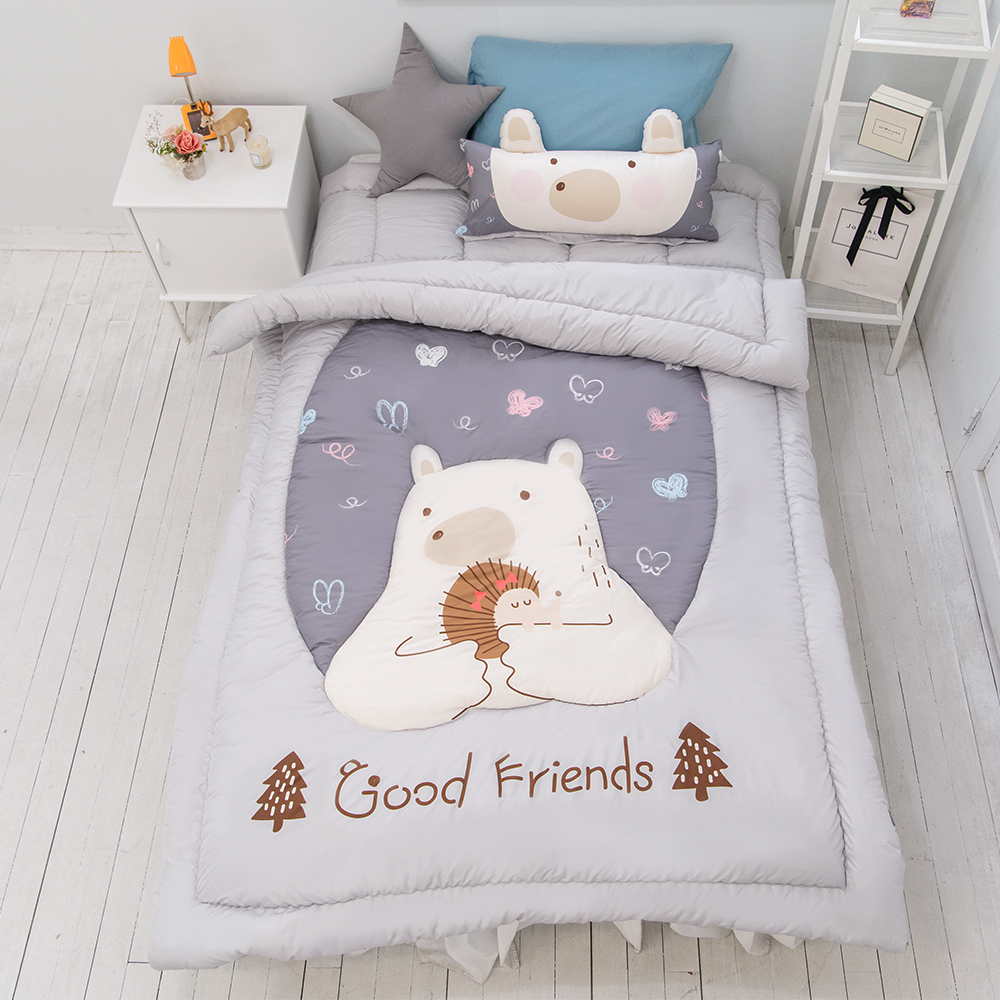 아동 <b>알러지케어</b> <b>키즈</b> 차렵이불 베개커버 침구세트 SS