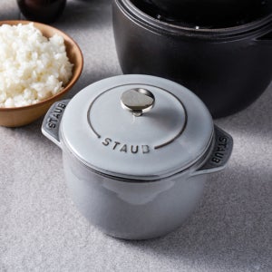 꼬깔손잡이증정 ST1721218 스타우브 라이스 꼬꼬떼 그레이 12cm