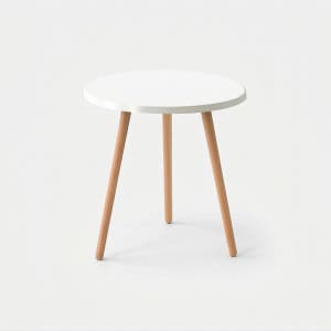 GRUET 사이드테이블 원형 48cm 화이트 5004.1622