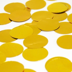 OK파티 파티컨페티꽃가루1.5cm(골드 원형)