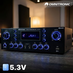 옴니트로닉 MK-300 매장용 카페용 업소용 블루투스 미니 인티앰프 300W