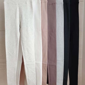 국내제작 9부 모달 얇은 편한 스판 피치 면 텐션 밴딩 레깅스