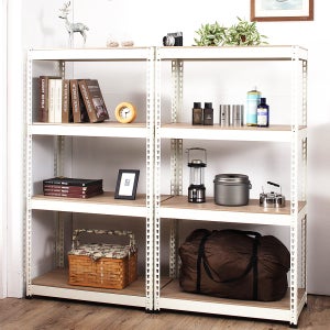 철제선반 스피드랙 조립식 앵글 베란다 창고 정리 4단 선반 600x400x1500