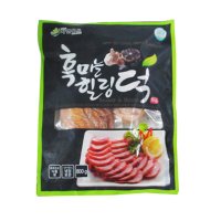 흑마늘 힐링덕 오리훈제슬라이스 800g 1개 가정 캠핑용