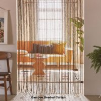 Bamboo Beaded Curtain / 대나무 커튼 유럽풍인테리어 대나무 발