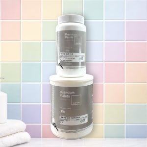 타일페인트 100가지색상 욕실 화장실 주방 싱크대 베란다 셀프 화이트 노루페인트 750ml