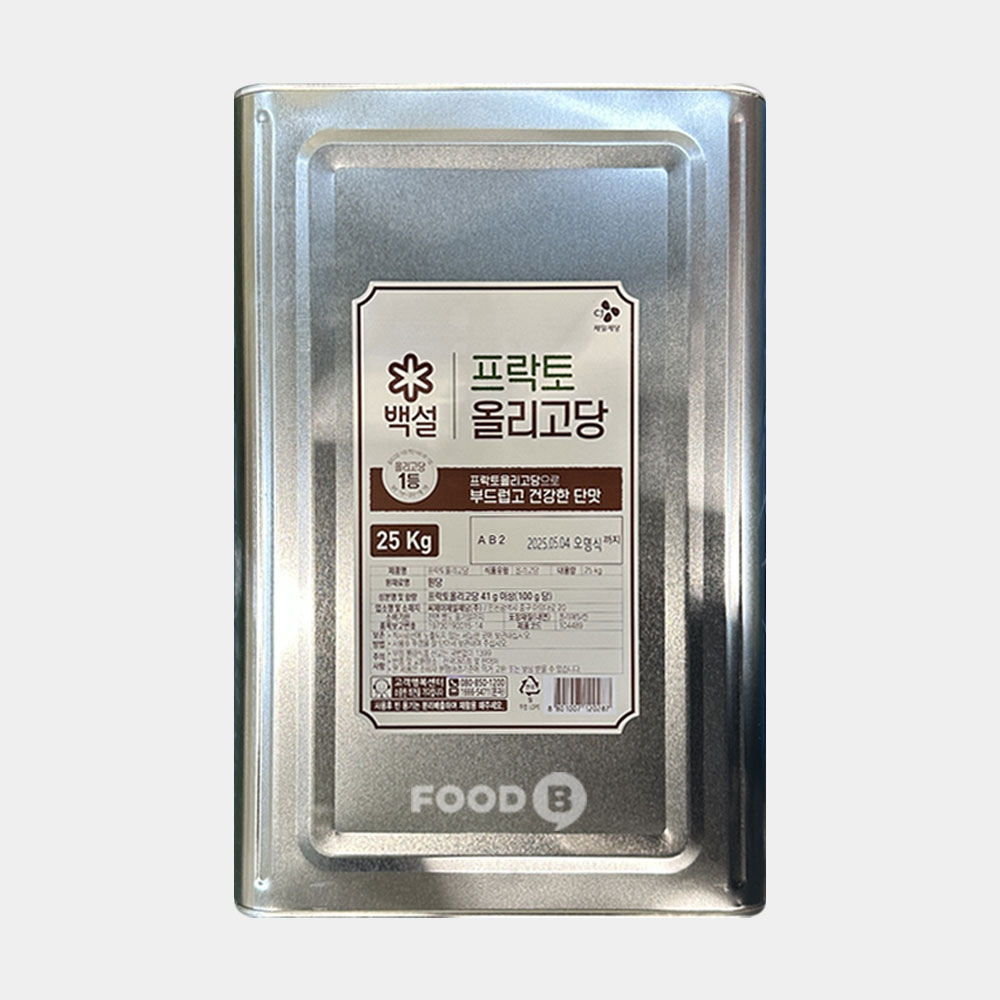CJ 백설 <b>프락토올리고당</b> 25kg