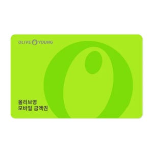 올리브영 [CJ ONE 앱 전용] 기프트카드 1만원권 [바코드(16)+핀번호(6)자리] 모바일쿠폰