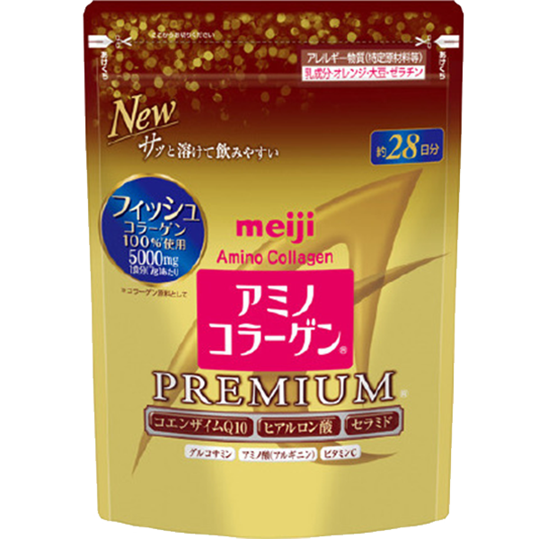 메이지 아미노 일본 콜라겐 리필 프리미엄 28일분