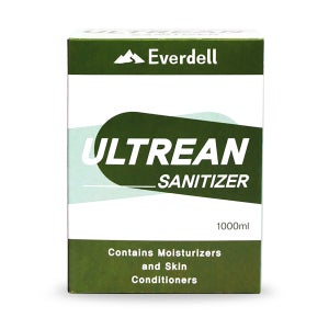 울트린 새니타이저겔 1000ml 1개 대용량 손소독제 의약외품 에탄올 70% 디스크 리필형