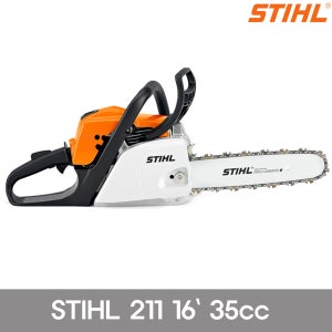 스틸 엔진톱 211/16`/35cc 농업용 체인톱 기계톱 목재절단 장작 목공구 장작패기 톱