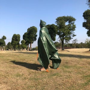 캠프365 4IN1 멀티 올인원 해먹 판쵸우의 그라운드 시트 매트 타프까지