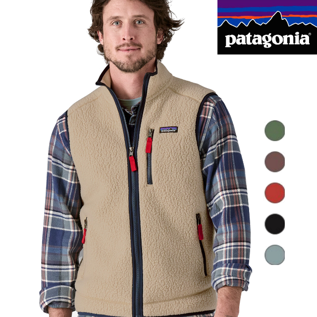 파타고니아 레트로파일 베스트 플리스 집업조끼 아웃도어 남여공용 22821