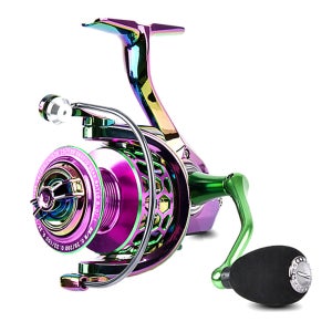 극강 14+1볼 스피닝릴 쉘로우 스풀 튜닝 핸들 낚시 릴 800S
