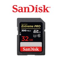 샌디스크 익스트림 프로 SD카드 SDHC uhs-II 32기가 300MB/s 2000배속 SDSDXPK- 32G