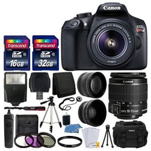 Canon EOS Rebel T6 Digital SLR Camera with 18-55