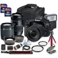 Canon EOS 80D DSLR Camera Bundle with Canon EF-S