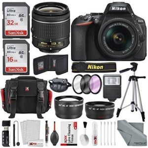 Nikon D5600 DSLR Camera And 18-55mm Lens Kit W/