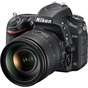 Nikon D750 Digital SLR Camera Body & AF-S 24-120