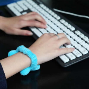 마우스 키보드 손목 통증 쿠션 패드 받침 보호대