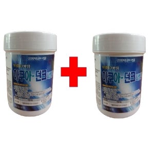 정화조모기 아쿠아던크100g 2개 파리 모기 유충 살충제 집수정 고인물 하수구약