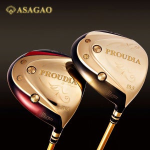 아사가오 프라우디아 380A 골드 프리미엄 24K 초고반발 드라이버 10도R