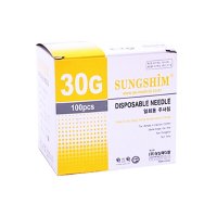 [성심] 일회용주사침 30G 13mm 100개입