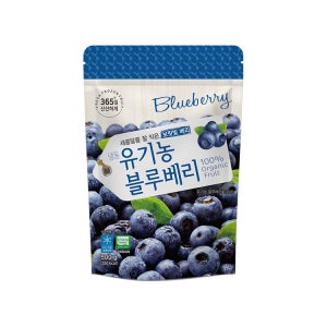 호재준 냉동 세척 유기농 블루베리 500g x 4개