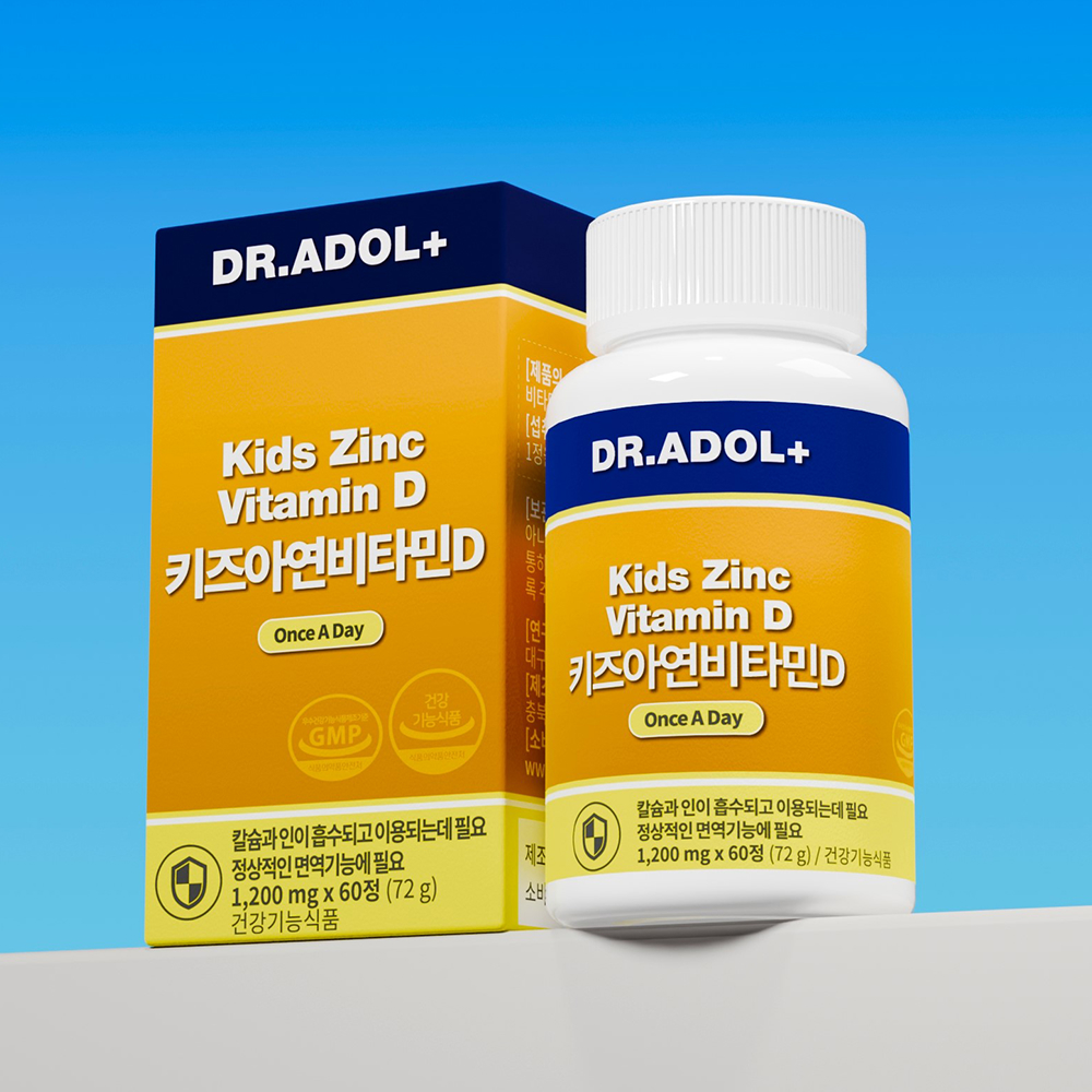 <b>닥터아돌</b> 키즈<b>아연</b>비타민D