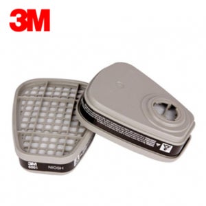 3M 정화통 6001K 방진 방독 방독면 필터 유기증기용 유기용제