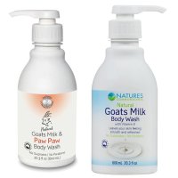 호주 네이쳐스 고트 밀크 포포 바디워시 2종 Natures Commonscents Goats Milk & Paw Paw Body Wash 600ml