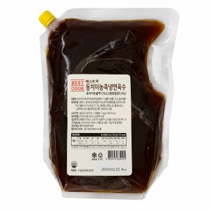 베스트쿡 동치미 농축냉면육수 2kg 5개 1박스