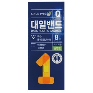 대일밴드Q 일반형 8매 12갑 1통