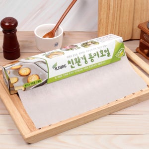일성 종이호일 30cm x 20M 편리한 천연펄프 종이호일 에어프라이어 1박스30개