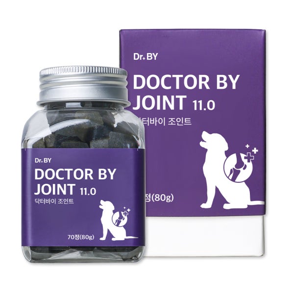 닥터바이 강아지 관절 영양제 슬개골 탈구 무릎 고관절 케어 절뚝거림