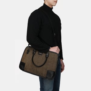 다이에나롤랑 남자 패브릭 노트북 서류가방